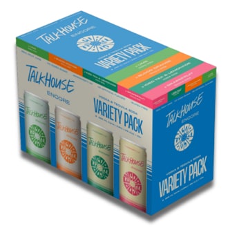 Talkhouse Encore Vodka & Tequila Soda, Variety Pack, Cans